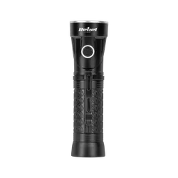 Aluminiowa latarka ręczna REBEL LED 6,5W z ruchomą głowicą