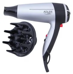 Suszarka do włosów z dyfuzorem 2000 W Adler AD 2239 zimne powietrze składana rączka