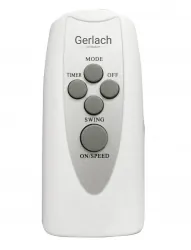 Cyrkulator stojący Gerlach GL 7325 45cm/18" wiatrak wentylator podłogowy z pilotem