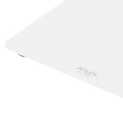 Elektroniczna waga  łazienkowa Adler AD 8157w do 150 kg biała