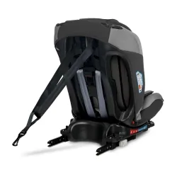 Fotelik samochodowy LIONELO SANDER szary 0-36 kg ISOFIX180°