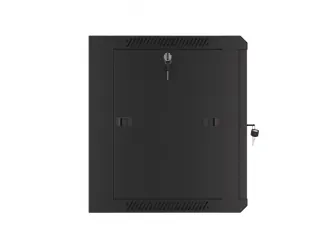 Szafa instalacyjna RACK wisząca 19'' 9U 570x450 drzwi szklane Lanberg  - czarna