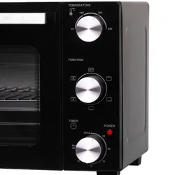 Piekarnik elektryczny 22 L Adler AD 6024   blacha do pieczenia   ruszt z uchwytem