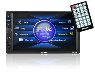 Radio samochodowe BLUETEC BC9000 2DIN 7" Bluetooth MP5 AUX  microSD USB