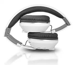 Słuchawki bluetooth LTC MIZZO mikrofon FM SD AUX - białe