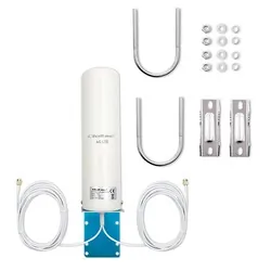 Antena zewnętrzna 4G LTE Qoltec dookólna DUAL 5dBi