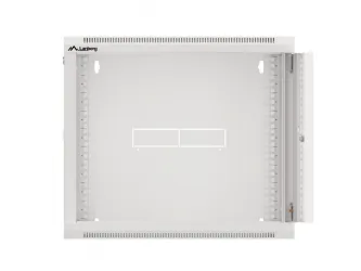 Szafa instalacyjna RACK wisząca 19'' 9U 570x600 drzwi szklane Lanberg  - szara