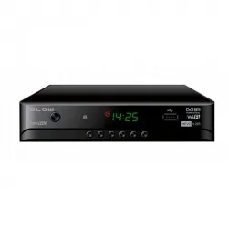 Tuner cyfrowy dekoder DVB-T2 WiFi BLOW 4815WIFI H.265/HEVC  + antena pokojowa BLOW ATD17
