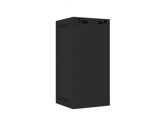 Szafa instalacyjna RACK wisząca 10'' 12U 280x310 drzwi metalowe Lanberg - czarna