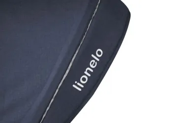 Wózek spacerowy rowerek trójkołowy pchacz 2w1 LIONELO HAARI obracany - jeans