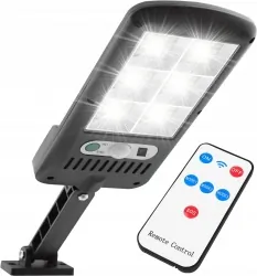 Lampa solarna halogen LED LTC z czujnikiem ruchu i zmierzchu