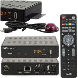 Tuner cyfrowy OPTICUM SLOTH HYBRID DVB-T2/C H.265 HEVC CA
