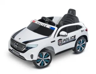Samochód auto na akumulator Caretero Toyz Mercedes-Benz EQC 400 POLICJA akumulatorowiec + pilot - biały