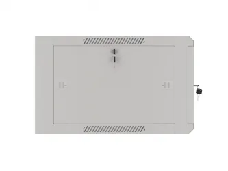 Szafa instalacyjna RACK wisząca 19'' 6U 570x600 drzwi szklane Lanberg  - szara