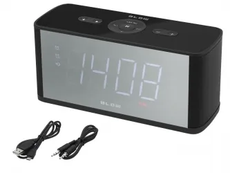Głośnik Bluetooth zegar BT410 FM AUX 