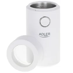 Młynek do kawy Adler AD 4446ws biały/srebrny