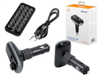 Transmiter samochodowy LTC TR220 Bluetooth 2xUSB 2.4A
