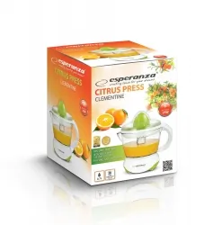 Elektryczna wyciskarka do cytrusów Esperanza CLEMENTINE  - biało-zielona