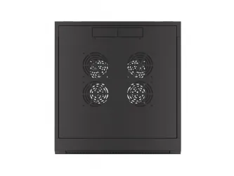 Szafa instalacyjna RACK wisząca 19'' 12U 570x600 drzwi szklane Lanberg  - czarna