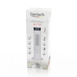 Grzejnik kolumnowy LCD Gerlach GL 7733 z nawilżaczem  powietrza 75cm / 29" wentylator