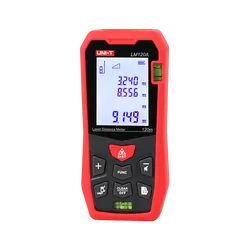 Miernik dystansu dalmierz laserowy Uni-T LM120A 120 metrów   baterie   etui