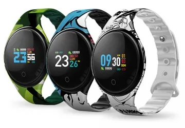 Zegarek Smartwatch Bluetooth Motus Color 3 kolorowe paski