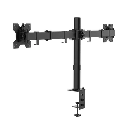 Uchwyt biurkowy do 2 monitorów TV 13"-27" Cabletech
