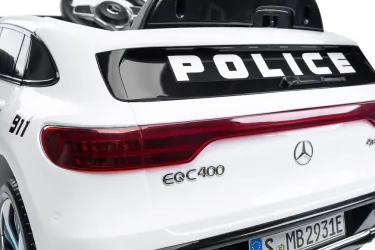 Samochód auto na akumulator Caretero Toyz Mercedes-Benz EQC 400 POLICJA akumulatorowiec + pilot - biały