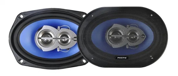 Głośniki samochodowe Peiying 6x9" 150W 4 Ohm komplet z maskownicami