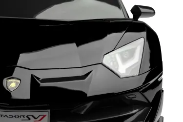 Samochód auto na akumulator Caretero Toyz Lamborghini Aventador SVJ akumulatorowiec + pilot zdalnego sterowania - czarny