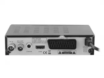 Tuner cyfrowy LTC T204 DVB-T2 H.265 HDMI USB + pilot