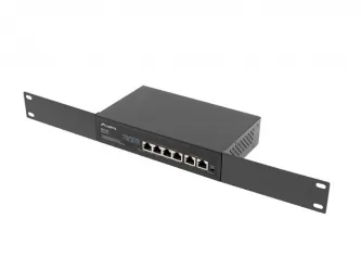 Switch LANBERG 4x 100MB POE+/2x 100MB FAST  ETHERNET 60W do szafy RACK 10&quot;/19&quot;