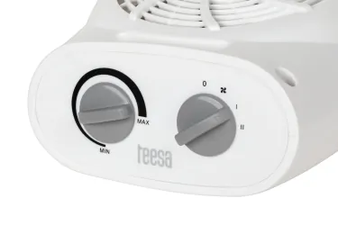 Termowentylator TEESA 1000/2000W z wyłącznikiem bezpieczeństwa