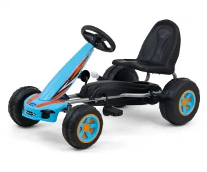 Gokart na pedały Milly Mally Viper niebieski