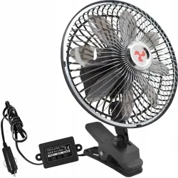 Wentylator samochodowy LTC z regulacją 8'' 12V/24V