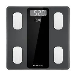 Waga łazienkowa analityczna Teesa Body Analyser z analizą składu ciała do 180 kg