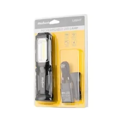Lampa warsztatowa Rebel LED magnetyczna z akumulatorem + 2 ładowarki
