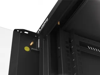 Szafa instalacyjna RACK wisząca 19'' 9U 570x600 drzwi szklane Lanberg  - czarna