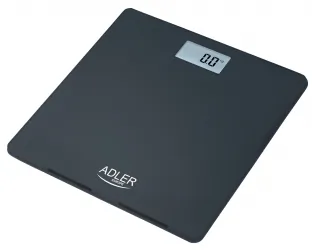 Elektroniczna waga  łazienkowa Adler AD 8157 do 150 kg grafitowa