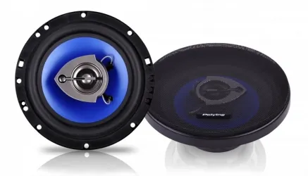 Głośniki samochodowe Peiying 6.5" 120W 4 Ohm z maskownicami komplet