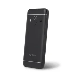 Telefon komórkowy telefon dla seniora myPhone Halo Q+ czarny Dual SIM Latarka Bluetooth