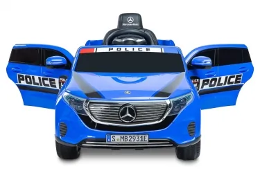 Samochód auto na akumulator Caretero Toyz Mercedes-Benz EQC 400 POLICJA akumulatorowiec + pilot - niebieski