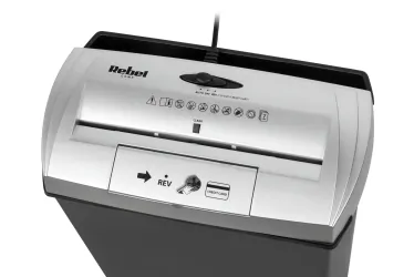 Niszczarka do papieru kart CD dokumentów REBEL 13L