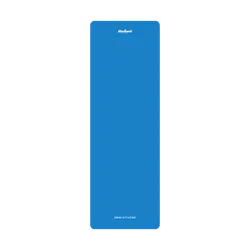 Mata gimnastyczna do ćwiczeń joga pilates fitness 183x61cm grubość 6 mm REBEL ACTIVE - kolor niebieski