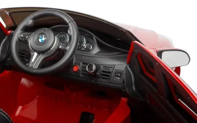 Samochód auto na akumulator Caretero Toyz BMW X6 akumulatorowiec + pilot zdalnego sterowania - czerwony