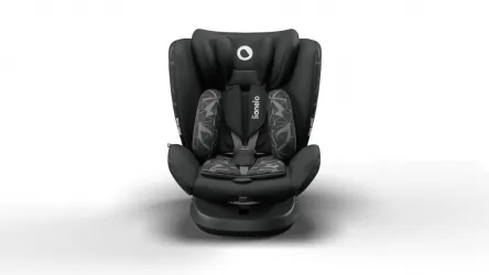 Fotelik samochodowy LIONELO BASTIAAN ONE 0-36 kg ISOFIX 360 stopni RWF - czarny