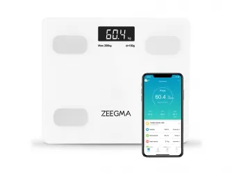 Waga analityczna ZEEGMA GEWIT 17 parametrów Bluetooth - biała