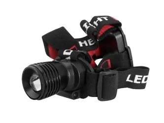 Latarka czołowa profesjonalna LTC 3W z ZOOM CREE zasięg 50m