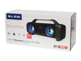 Głośnik Bluetooth BLOW BT830 czarny AUX USB SD BT TWS