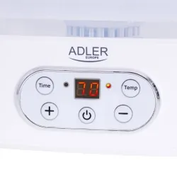 Suszarka do grzybów owoców warzyw dehydrator Adler AD 6658 550W regulacja 5 sit